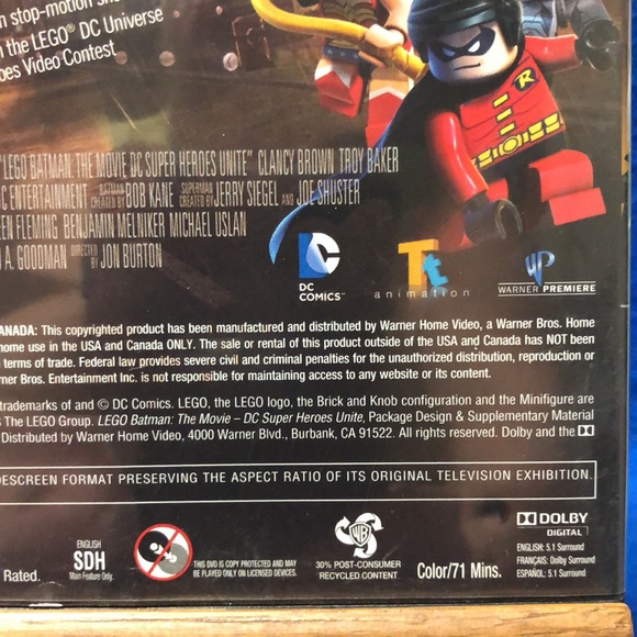 LEGO BATMAN THE MOVIE DC Super Heroes Unite DVD - Picture 6 of 7